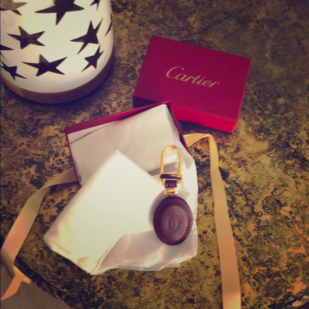 Cartier Key Chain & glasses sheath